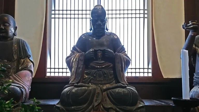 羅怙羅尊者（萬福寺蔵）